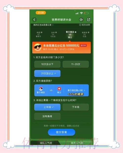 多角度解析世界杯竞猜平台优势与对比分析